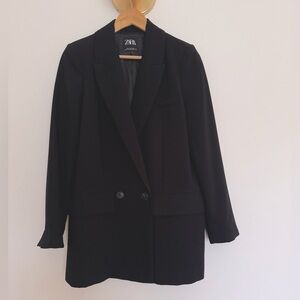 NWOT Zara - Women's Oversized Black Blazer - Size M
